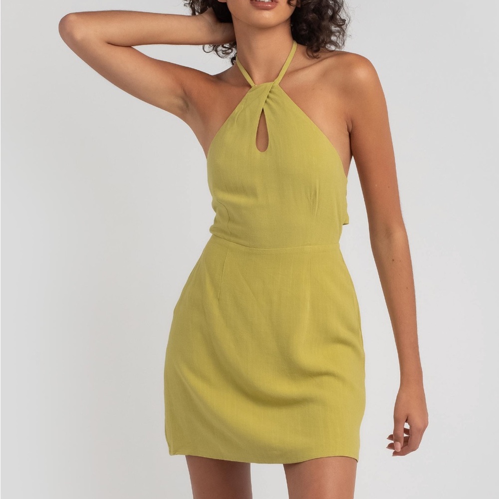Brand new halter mini dress